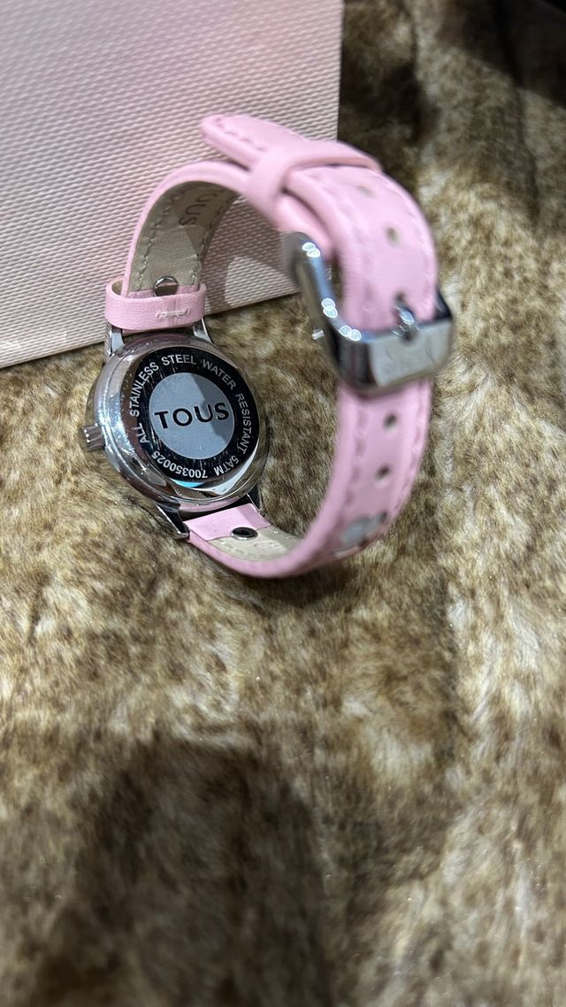 Reloj Tous Infantil Rosa y Plateado