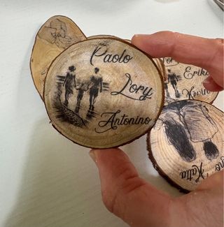 Legnetto calamita AMICHE per scelta