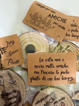 Legnetto calamita AMICHE per scelta