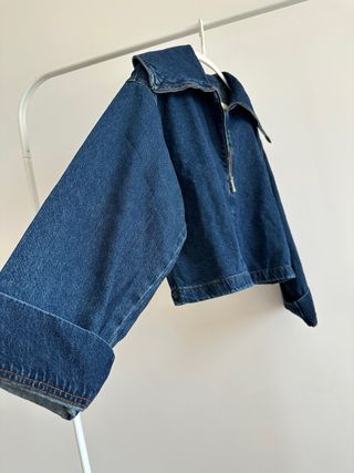 Conjunto denim - chaqueta + jeans Zara Jumpsuit