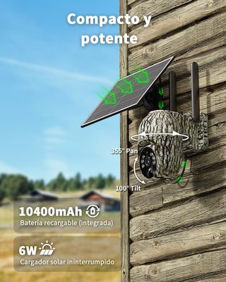 Cámara de vigilancia NUASI 4G