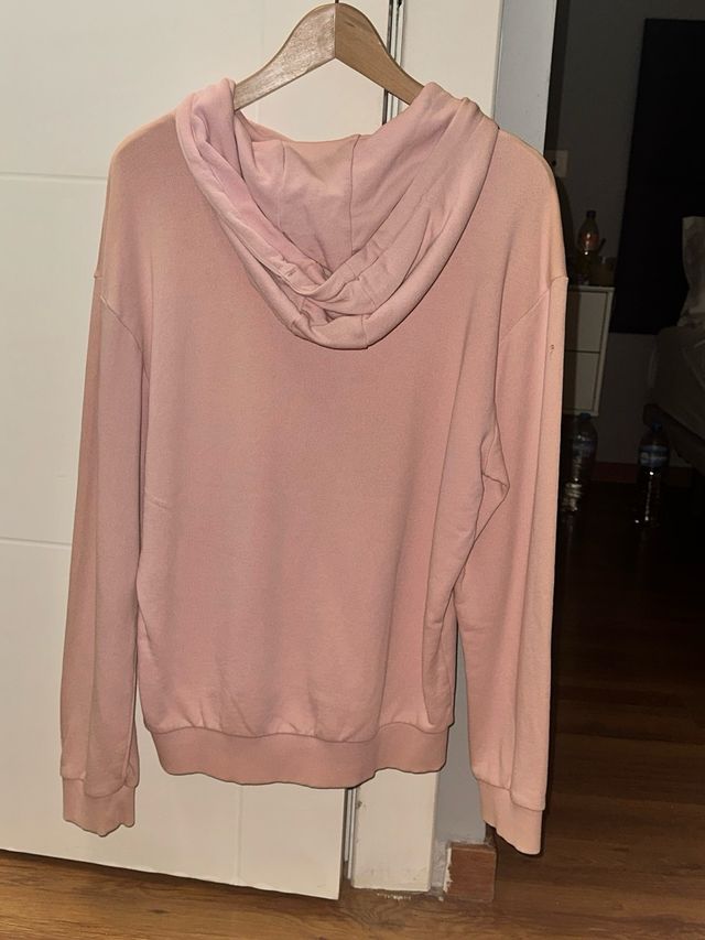 Sudadera Fila Rosa Logo Cuadrado