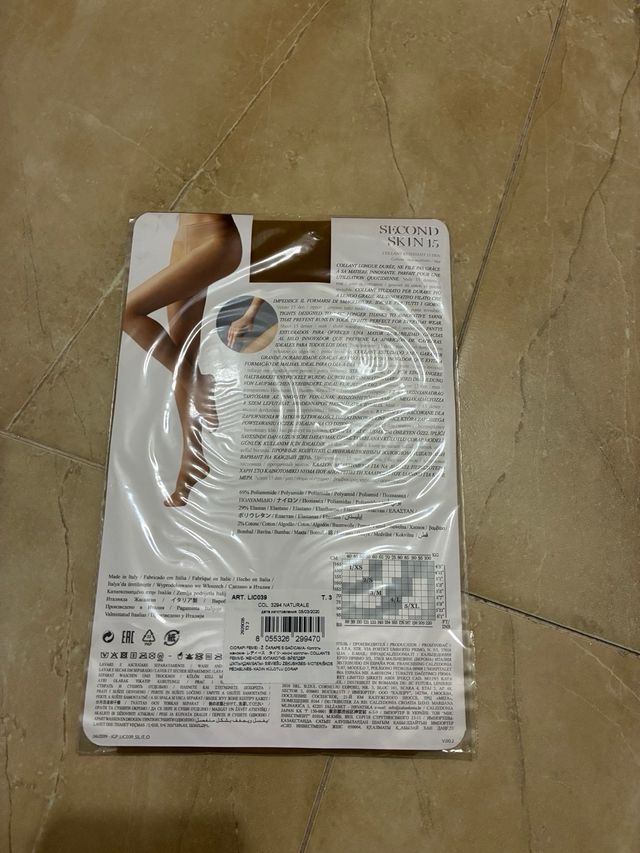 Lote 4 Medias Calzedonia T.3 M Naturale