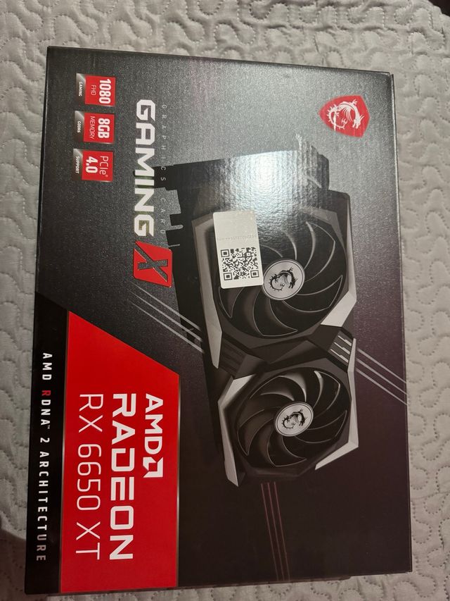 MSI RX 6650 XT Gaming X Tarjeta Gráfica