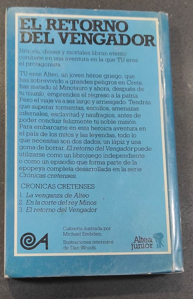 El retorno del vengador - Crónicas cretenses 3