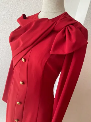 Vestido Cherubina Rojo Talla L Nuevo con Etiqueta