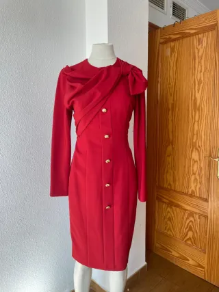 Vestido Cherubina Rojo Talla L Nuevo con Etiqueta