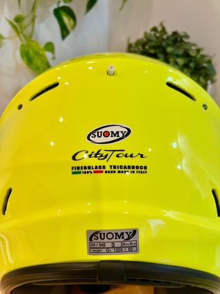 Casco moto jet Suomy City Tour fibra carbono T-S
