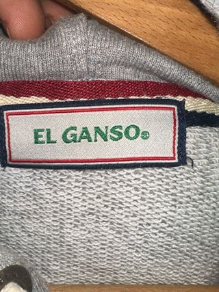Sudadera El Ganso Gris
