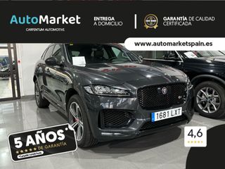 Jaguar F-Pace Jaguar F-Pace 3.0 D S 4WD Aut. 300Hp ... Pano LED-Xenon Navi Sport-Leather Camera KeylessGo Klima PDC
