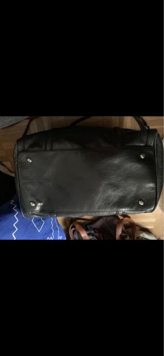 Bolso Purificación García azul marino