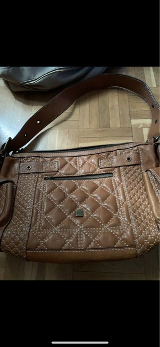 Bolso Purificación García Marrón