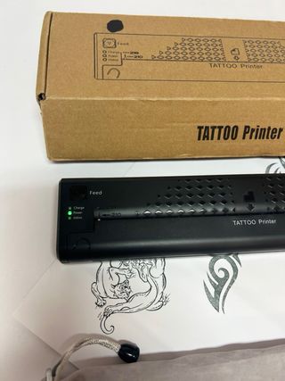 ATS886 Impresora inalámbrica para Tatuajes 