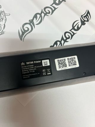 ATS886 Impresora inalámbrica para Tatuajes 