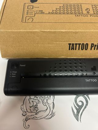 ATS886 Impresora inalámbrica para Tatuajes 