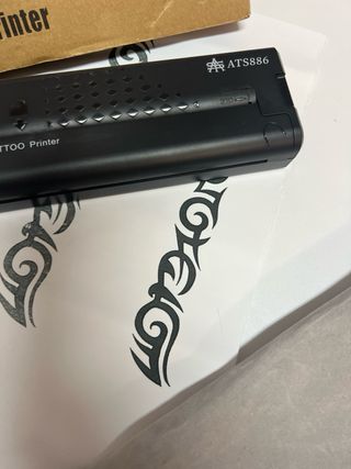 ATS886 Impresora inalámbrica para Tatuajes 