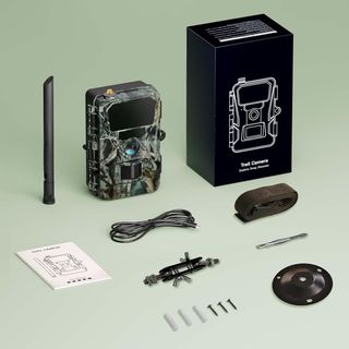 CEYOMUR 4G LTE Cámara Caza 2K 48MP Fototrampeo