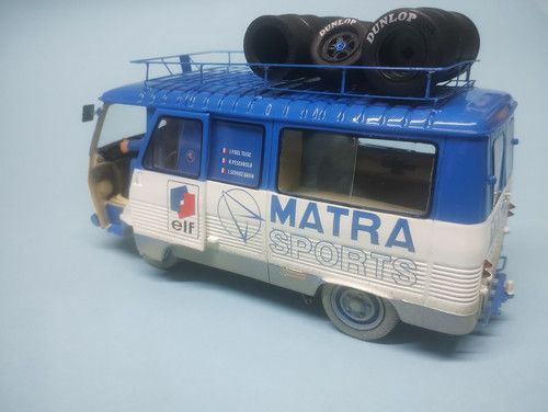 Le Mans Miniatures Matra Sport Van Peugeot J7 Slot