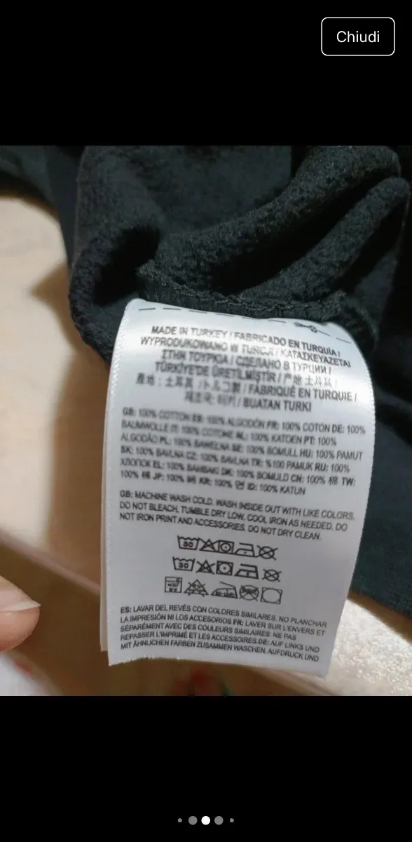 Felpa Vans nera con stampa verde