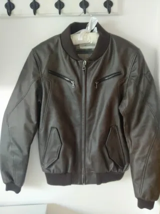 Chaqueta de cuero Dainese moto