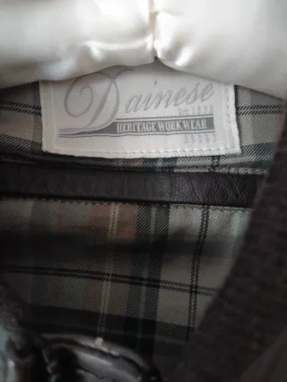 Chaqueta de cuero Dainese moto