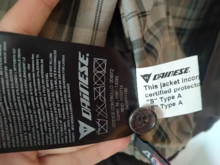 Chaqueta de cuero Dainese moto