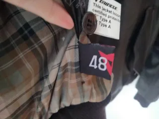 Chaqueta de cuero Dainese moto