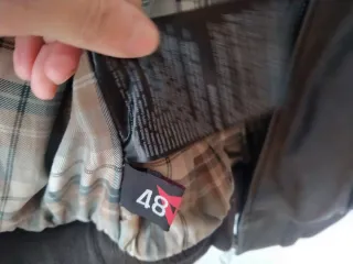 Chaqueta de cuero Dainese moto