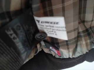 Chaqueta de cuero Dainese moto