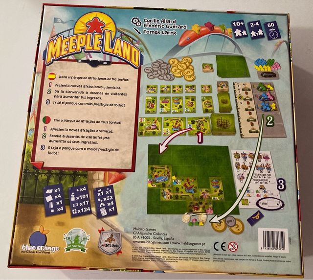 Juego de mesa Meeple Land
