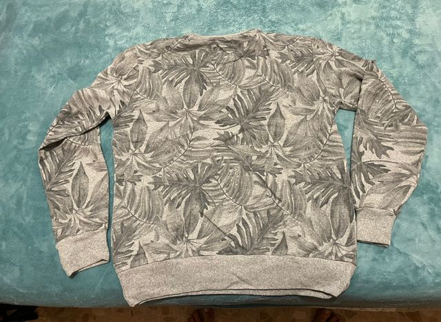 Sudadera Cedar Wood State Estampada Gris Talla L