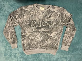 Sudadera Cedar Wood State Estampada Gris Talla L