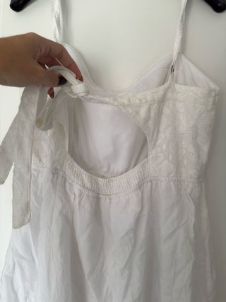 Vestido blanco talla L