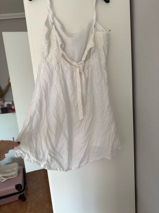 Vestido blanco talla L