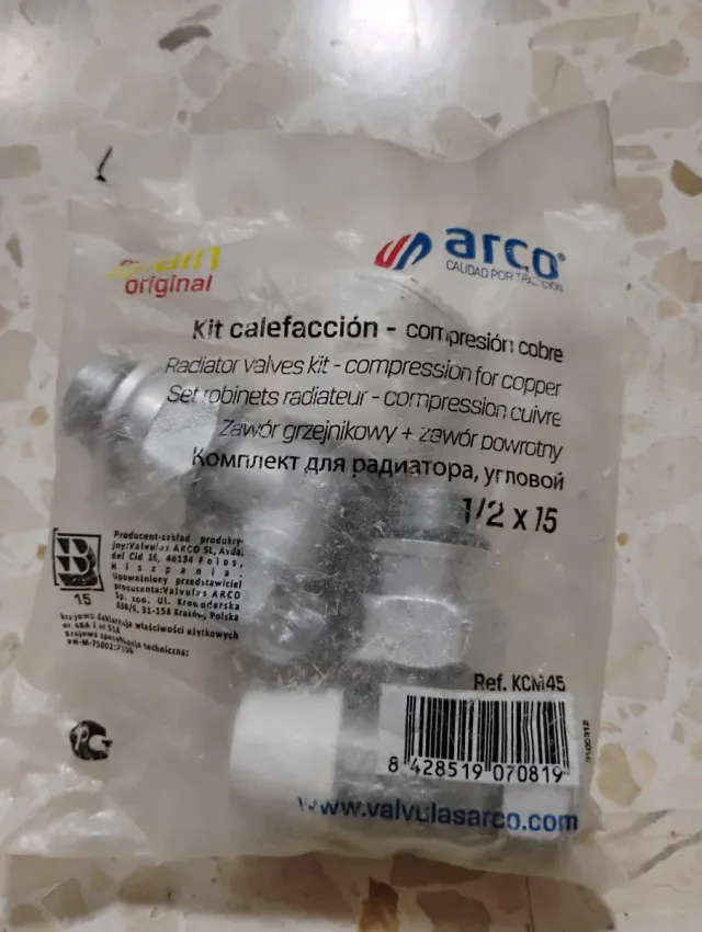 Kit Calefacción Compresión Cobre