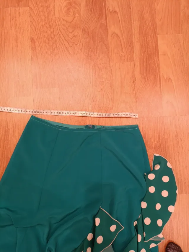 Falda flamenca con lunares