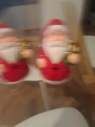 Babbonatale addobbo natalizio da tavolo