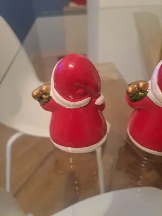 Babbonatale addobbo natalizio da tavolo