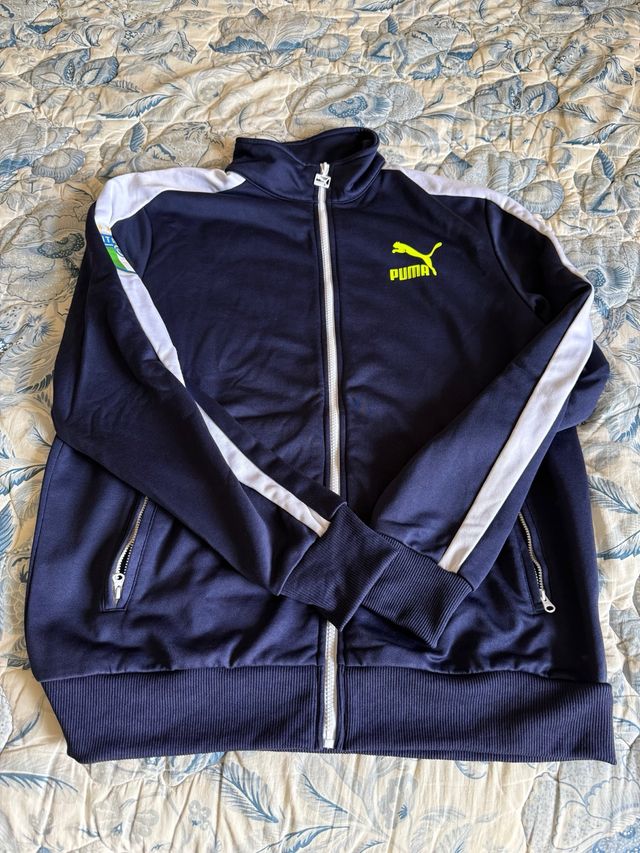 Giacca Puma T7 Track Jacket Blu Taglia L