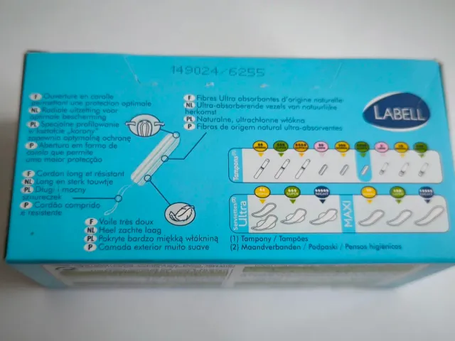 LABELL Tampones Normal y Super x32