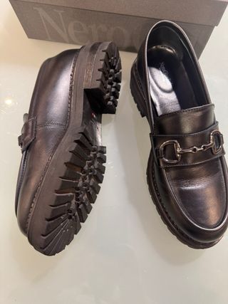 Mocasines Nero Giardini Talla 39 Negros