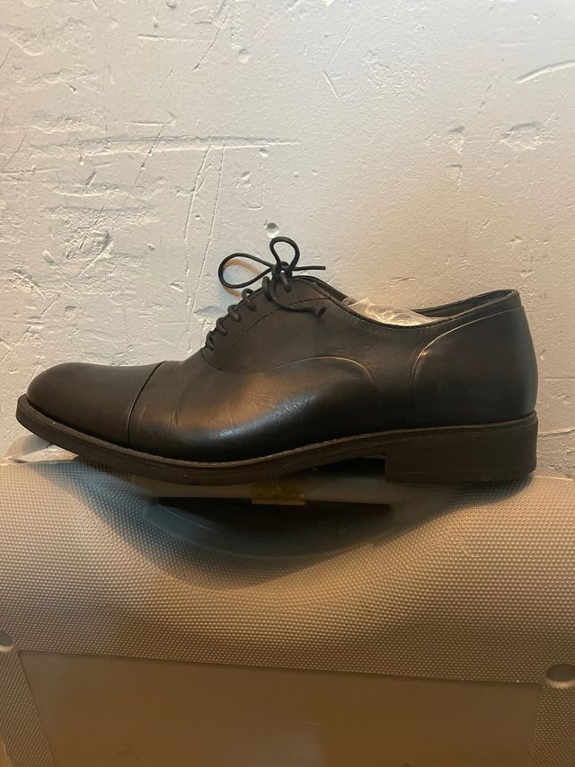 Zapatos Zara Negros Hombre Talla 42