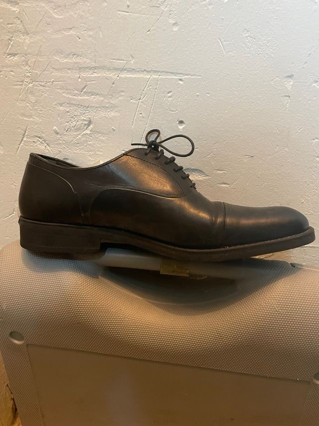 Zapatos Zara Negros Hombre Talla 42