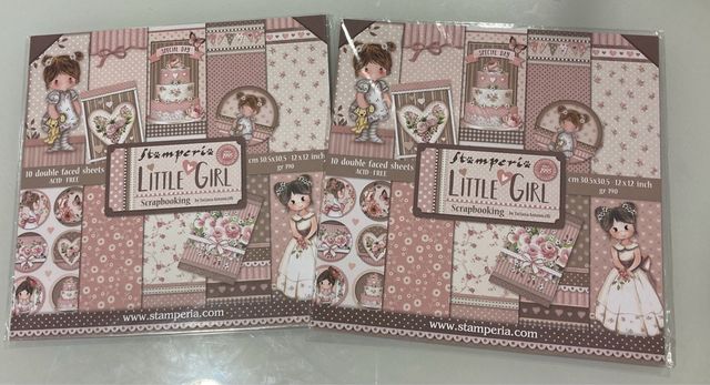 Colección Stamperia Little Girl!!!!