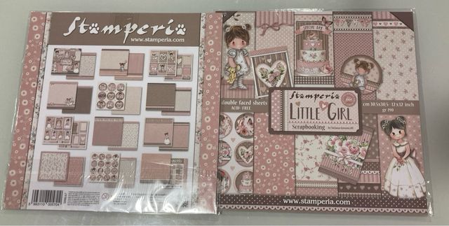 Colección Stamperia Little Girl!!!!