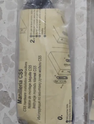 Manillas puertas cortafuegos CS5