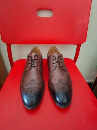 Zapatos Oxford Emidio Tucci Marrón/Negro