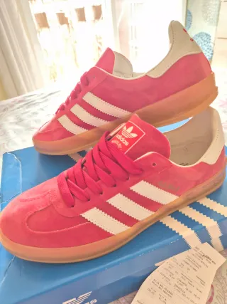 Zapatillas Adidas Gazelle Talla 40 Rojas