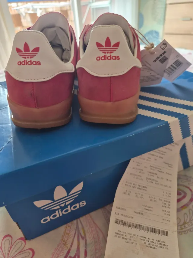 Zapatillas Adidas Gazelle Talla 40 Rojas