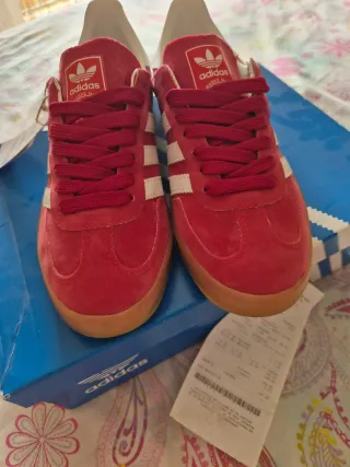 Zapatillas Adidas Gazelle Talla 40 Rojas